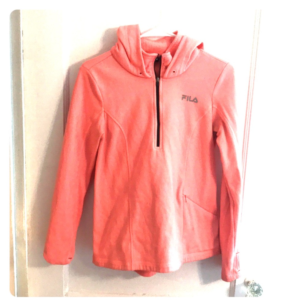 Fila salmon workout jacket